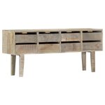 vidaXL Buffet 140x30x60 cm Bois de manguier massif