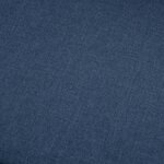 vidaXL Canapé d'angle Bleu Tissu