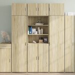 vidaXL Armoire de rangement chêne sonoma 70x42 5x225 cm