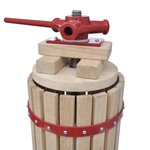 Vidaxl presse à fruits et à vin 12 l