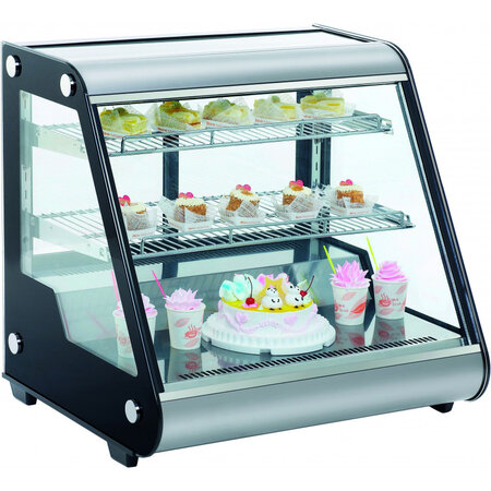 Vitrine de présentation horizontale 130 l - stalgast - r600a -  697x578xmm