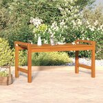 vidaXL Table basse 100x50x50 cm Bois d'acacia massif