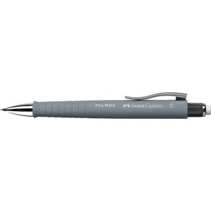 Porte-mines poly matic diam 0 7mm gris faber-castell