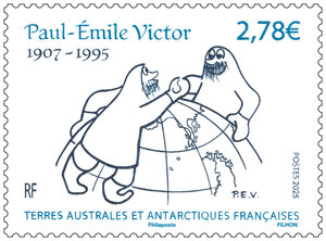 Timbre TAAF - Paul-Emile Victor