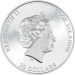 Pièce de monnaie en Argent 20 Dollars g 93.3 (3 oz) Millésime 2023 Silver Burst SILVER BURST