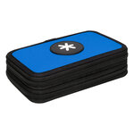 Trousse garnie antartik 2 compartiments 28 pieces bleu