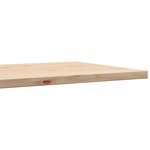 vidaXL Dessus de table 4Pièces 100x50x2 5cm rectangulaire bois pin massif