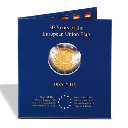 Album leuchtturm presso pour les 23 pièces de 2 euro "30 ans du drapeau européen" (347757)