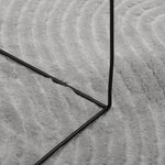 vidaXL Tapis IZA poils courts style scandinave gris 120x170 cm