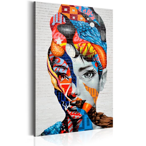 Tableau - femme libérée l x h en cm 60x90