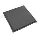 vidaXL Coussins de siège de jardin lot de 2 anthracite 45x45x2cm carré