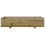 vidaXL Jardinière 110x60x26 5 cm bois de pin imprégné