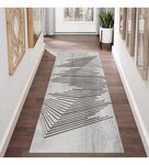 Tapis de salon NOUR 80 x 150 cm - Gris