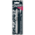 SHARPIE - 1 marqueur permanent - Argent métallisé - Pointe Fine - sous blister