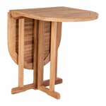 Table de jardin en teck HUELVA 120 cm