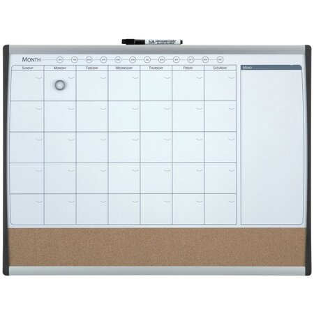 Nobo Tableau organisateur mensuel magnétique 58 5x43 cm