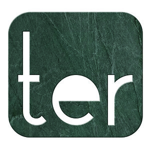 Numéro TER- Numéro adhésif pour boîtes aux lettres- Pierre véritable 50 mm Malachite