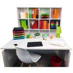 Porte-revues The Magazine Chromaline - Rouge Carmin - X 3 - Exacompta