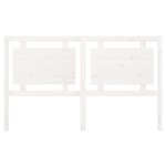 vidaXL Tête de lit Blanc 165 5x4x100 cm Bois massif de pin