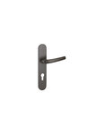 THIRARD - Poignée de porte Garniture extérieure Chantilly  7 x125 mm  pour serrure Tribando  marron