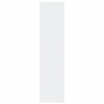 vidaXL Armoire d'angle Blanc 33x33x132 cm Bois d’ingénierie