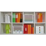 Porte-revues Mag-cube Iderama - Orange - X 6 - Exacompta