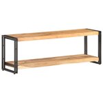 vidaXL Meuble TV 120x30x40 cm Bois d'acacia massif