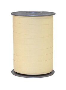 Bolduc Bicolour 200-m-rouleau 10 mm crème/blanc