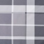 vidaXL Coussins de palette lot de 7 motif de carreaux gris tissu