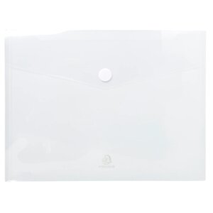 Sachet De 5 Pochettes-enveloppes Polypropylène - A4 - Incolore - X 10 - Exacompta