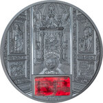 Pièce de monnaie en Argent 25 Dollars g 155.5 (5 oz) Millésime 2022 Tiffany Art SAN PIETRO IN VATICANO