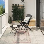 vidaXL Tapis ARBIZU intérieur extérieur design vintage 80x150 cm