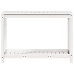 vidaXL Table de rempotage avec étagère 108x50x75 cm bois massif de pin