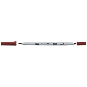 Marqueur Base Alcool Double Pointe ABT PRO 837 rouge vin x 6 TOMBOW