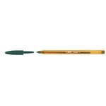 Stylo bille cristal fine pointe fine vert x 50 bic