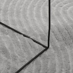vidaXL Tapis IZA poils courts style scandinave gris 100x200 cm