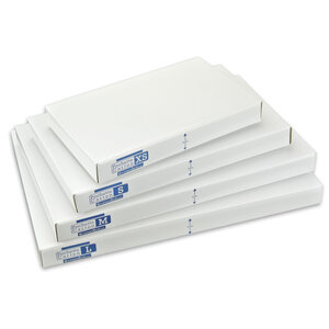 Lot de 500 Boîtes Pochettes Carton XS - hauteur 3cm - format 140x225 mm