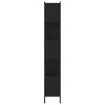 vidaXL Bibliothèque noir 102x28x172 cm bois d'ingénierie