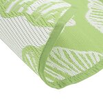 vidaXL Tapis d'extérieur vert Ø200 cm PP