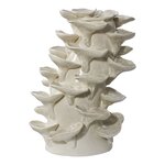Figurine en céramique beige 18 x 15 x 24 cm