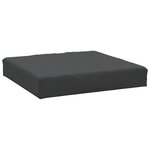 vidaXL Coussins de palette lot de 3 noir tissu oxford