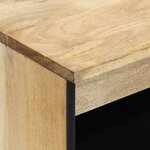 vidaXL Armoire latérale 60x33x75 cm bois massif de manguier