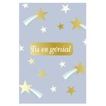 Carte Anniversaire Tu Es Génial - Bleu - Draeger paris
