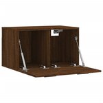 vidaXL Armoire murale Chêne marron 60x36 5x35 cm Bois d'ingénierie