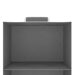 vidaXL Étagères suspendues de rangement 2 Pièces 4 niveaux Tissu