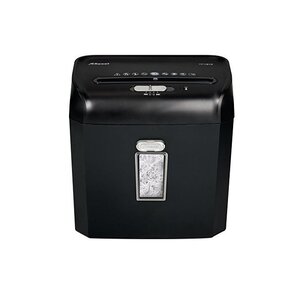 Destructeur Promax RPX612 Coupe Coisée 4x40mm P4 6 Feuilles 12 litres Noir REXEL
