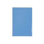 Pqt de 100 Pochette Coin Standard A4 PP Grainée 13/100eme Bleu LEITZ