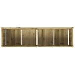 vidaXL Jardinière 180x50x50 cm bois de pin imprégné