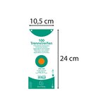 Paquet 100 Fiches Intercalaires Horizontales Unies Perforées - 105x240mm - Orange - X 12 - Exacompta