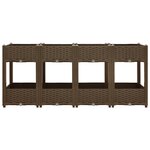 vidaXL Lit surélevé 160x40x71 cm Polypropylène